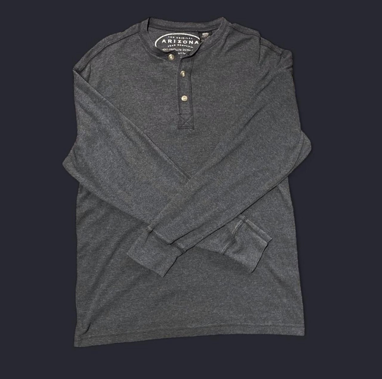 Arizona Jean Co. Waffle Knit Thermal Henley