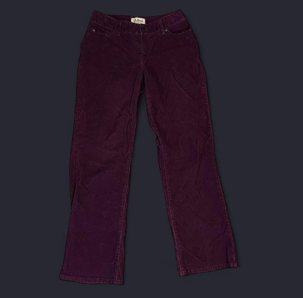 Retro L.L.Bean Purple Corduroy Pants