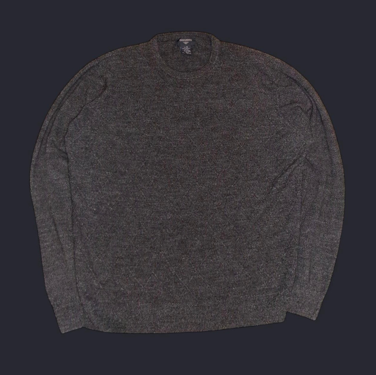Black Knit Dockers Sweater