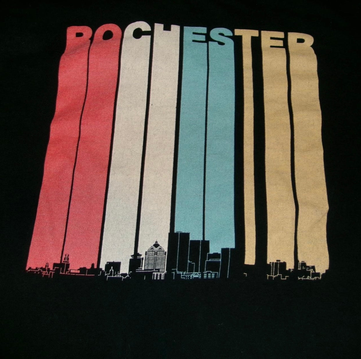 Retro Rochester Skyline Graphic Tee