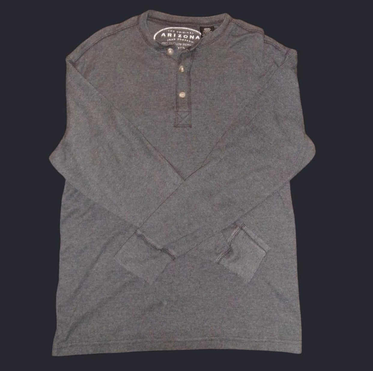 Arizona Jean Co. Waffle Knit Thermal Henley