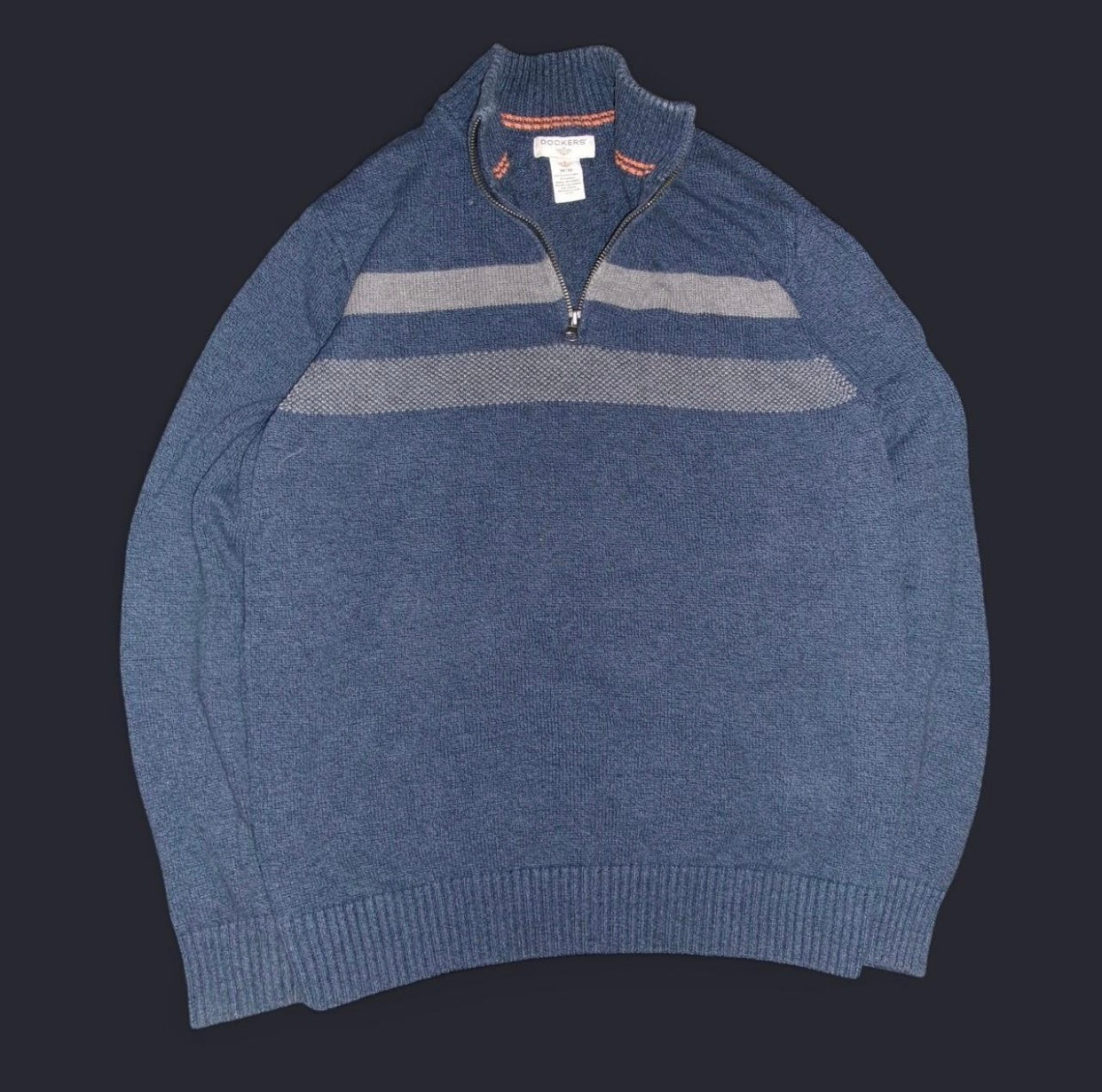 Retro Dockers Quarter Zip Sweater