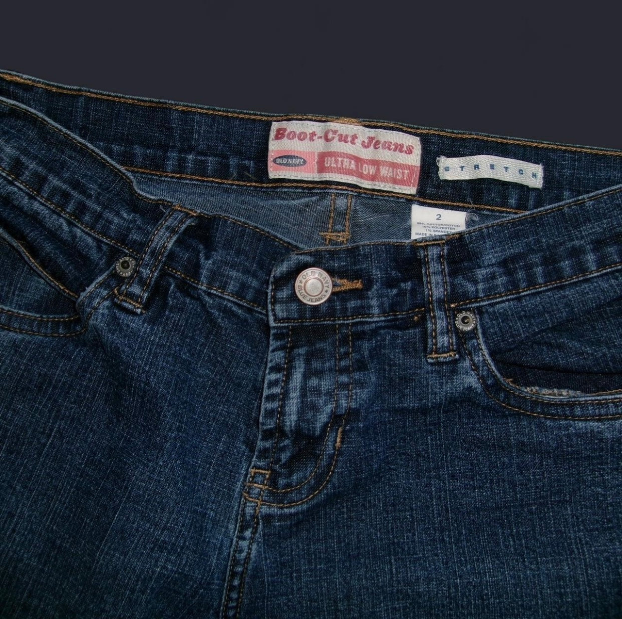 y2k Old Navy Ultra Low Rise Bootcut Jeans