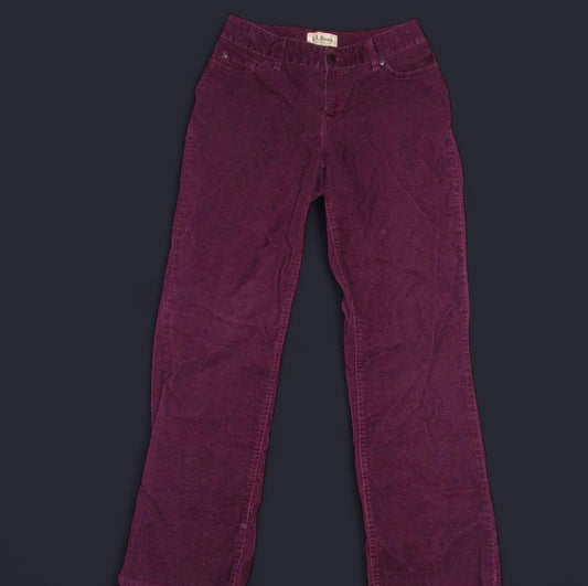 Retro L.L.Bean Purple Corduroy Pants
