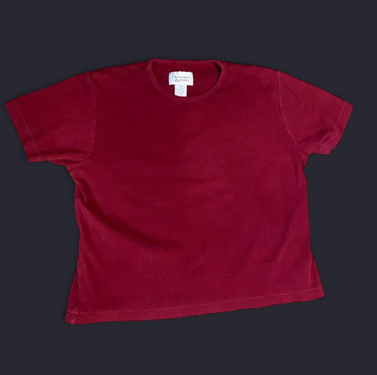 y2k Christopher & Banks Textured Shirt