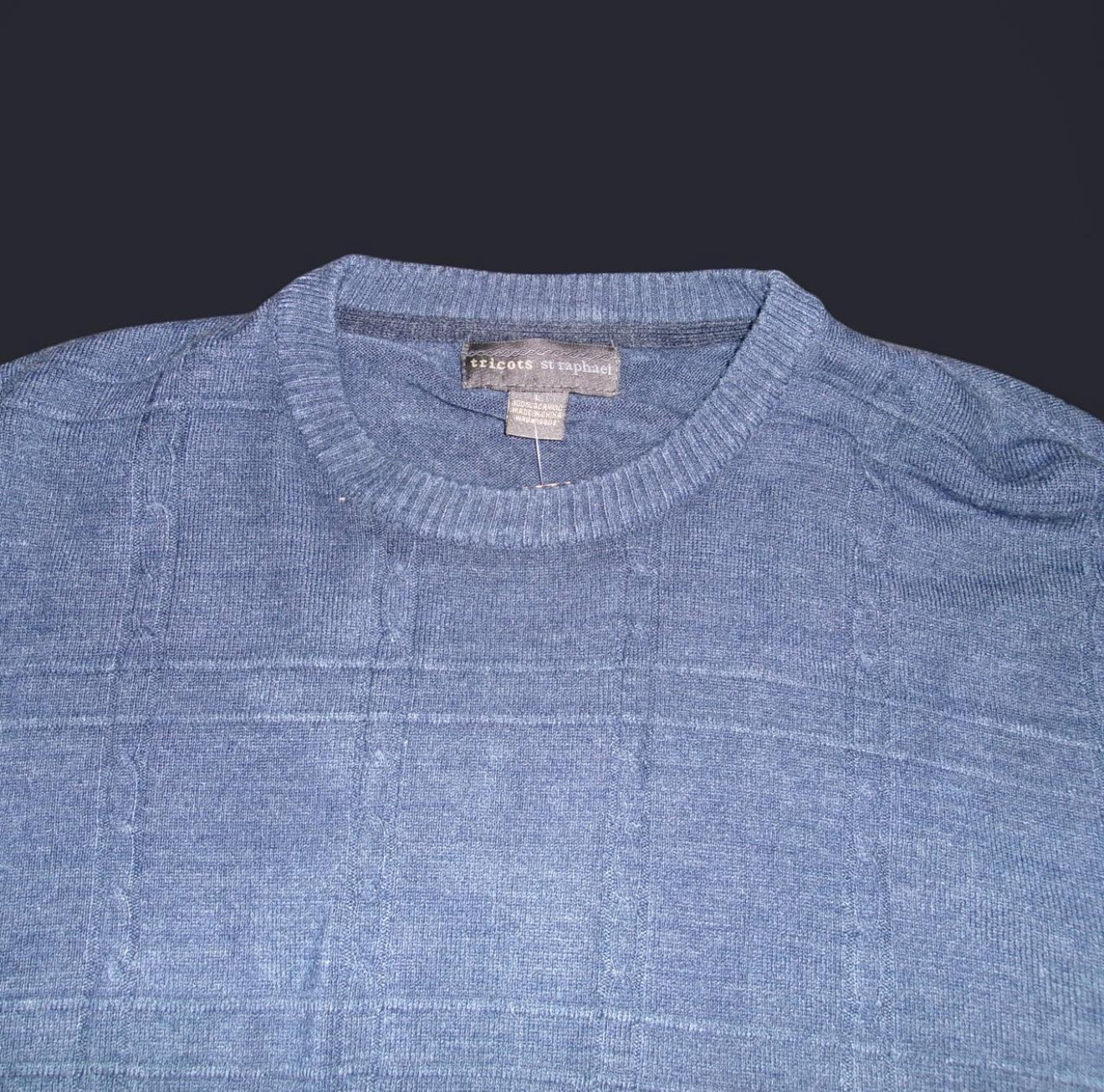 80’s Blue Patterned Talbots Sweater