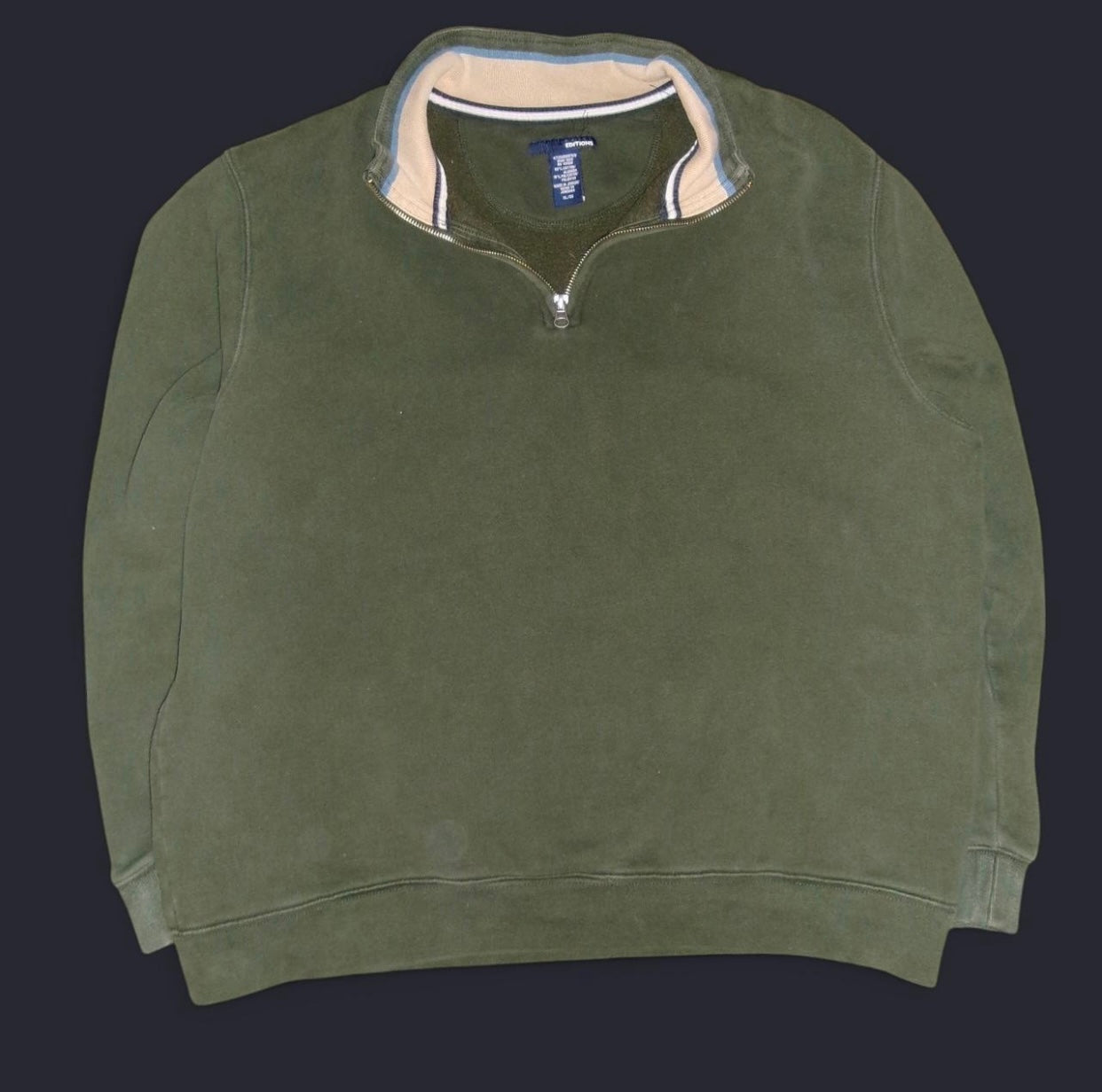 Basic Editions 90’s Quarter Zip