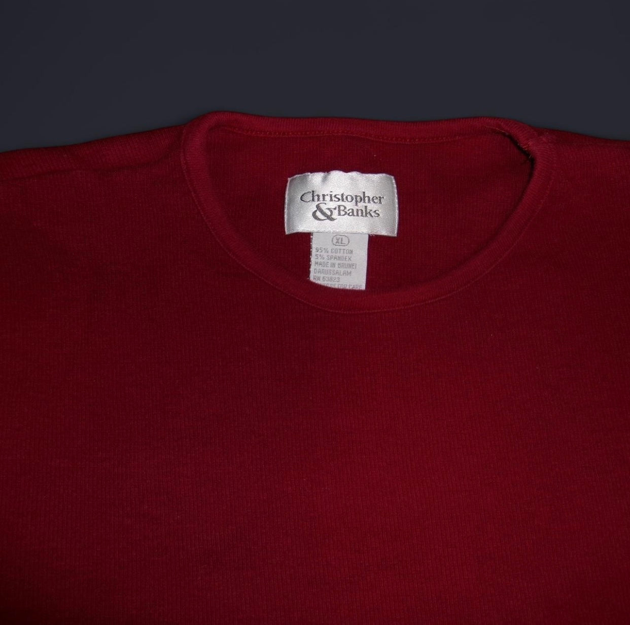 y2k Christopher & Banks Textured Shirt
