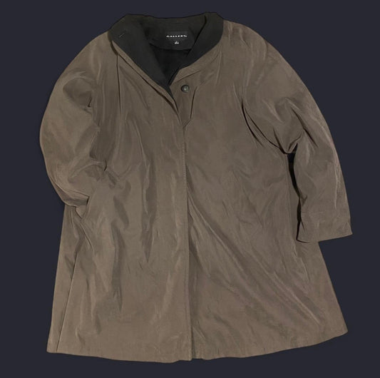 Brown Gallery Trench-Style Coat