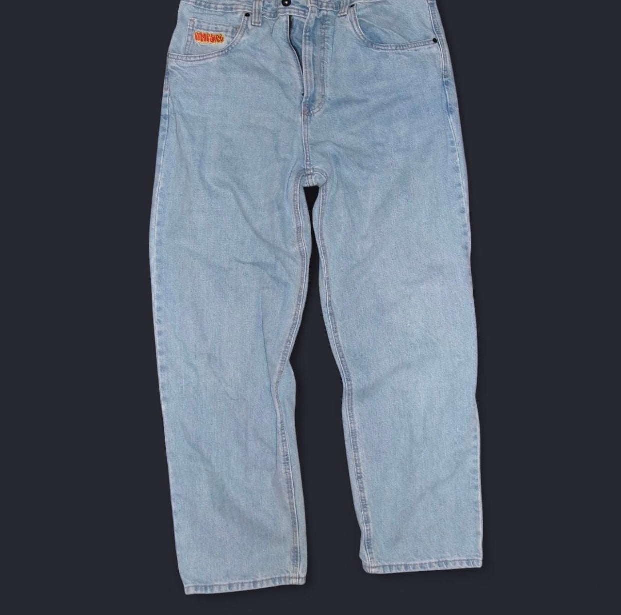 Empyre Light Washed Baggy Jeans