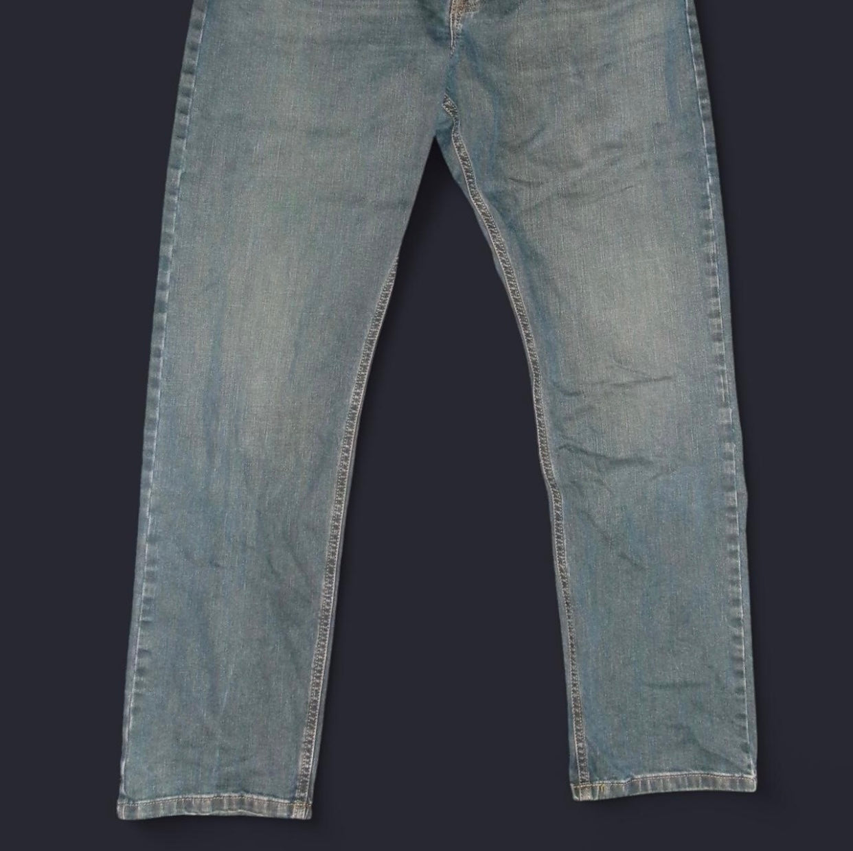 Retro Wrangler Acid Washed Jeans