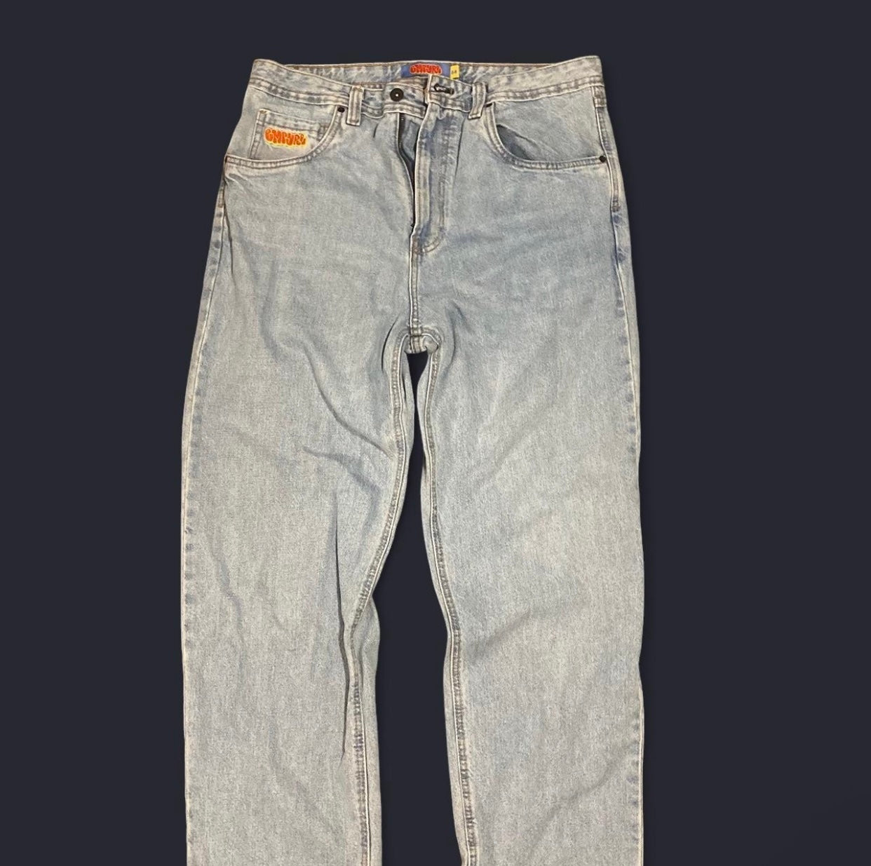 Empyre Light Washed Baggy Jeans